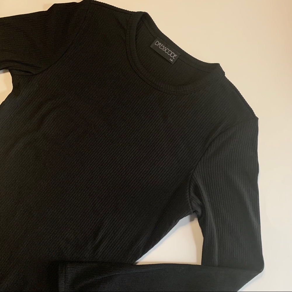 Ribbed long sleeve bodysuit!